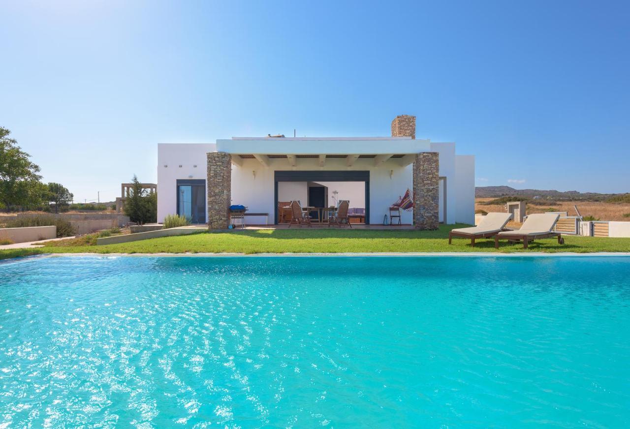 Cristelia Seafront & Pool Villa Lakhania Exteriör bild